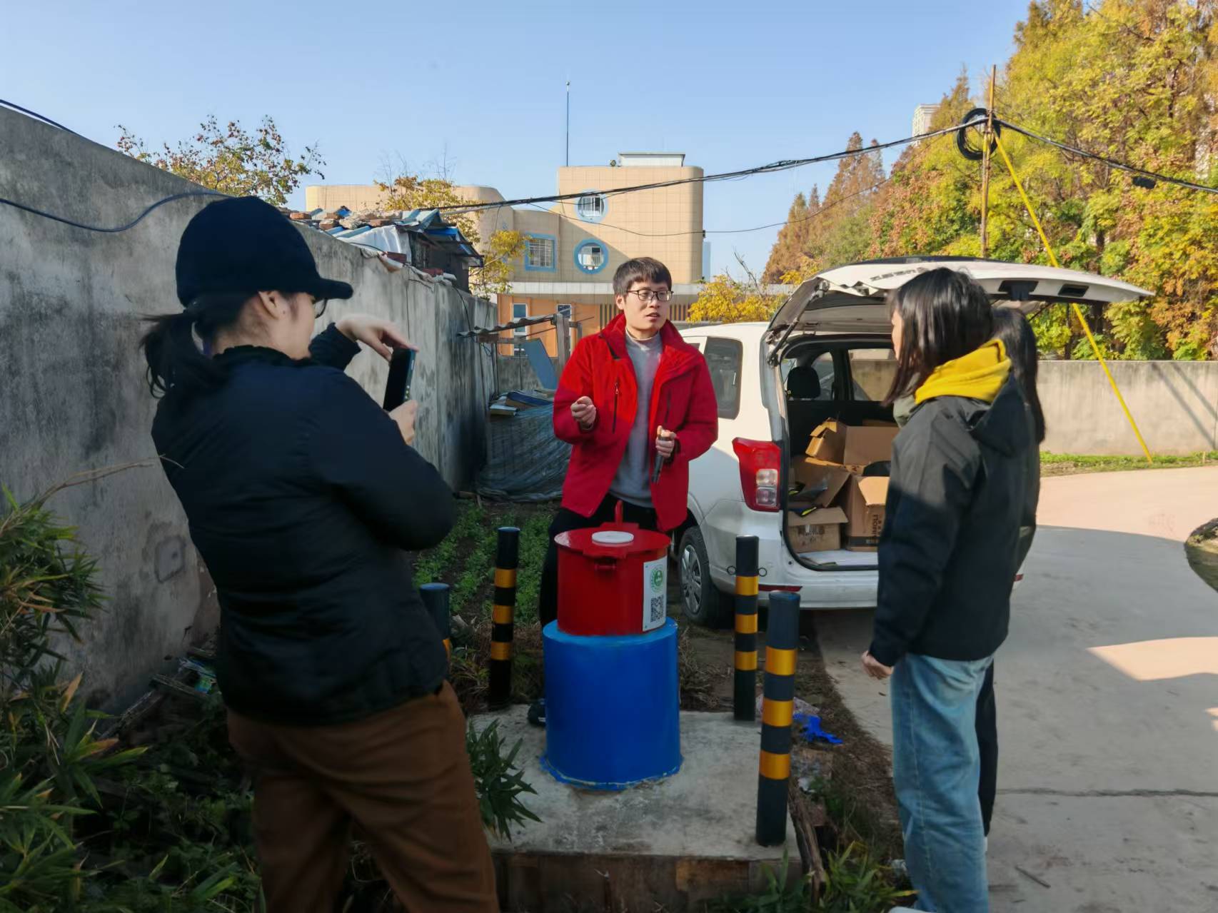 原位監(jiān)測儀現(xiàn)場講解